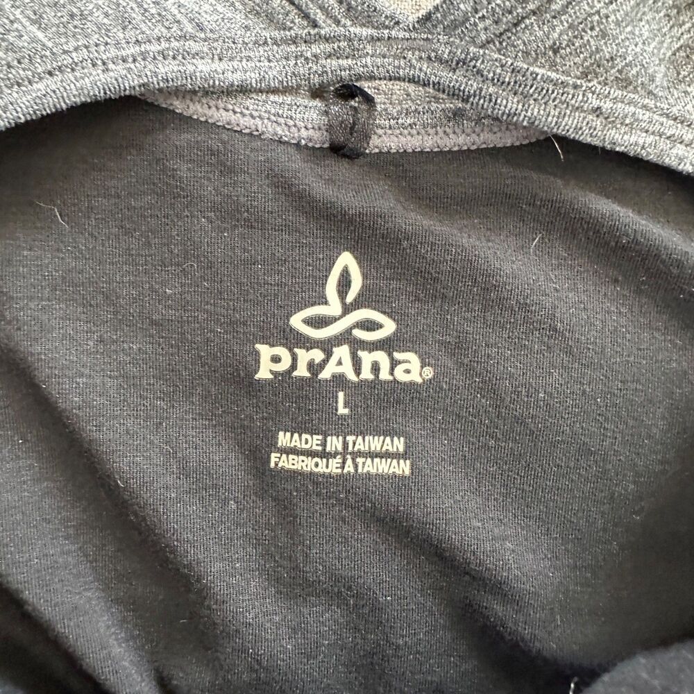 prAna Women's Large Active Dress Gray Sleeveless Built-in Bra Yoga Hiking Travel - Picture 6 of 6
